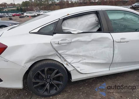 2020 Honda Civic Sport из США, поврежденный, VIN 2HGFC2F81LH572495